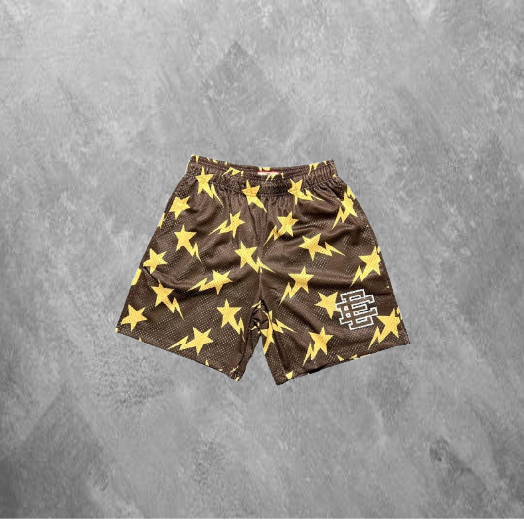 AMAINESHOP • EE SHORTS *BROWN*🩳